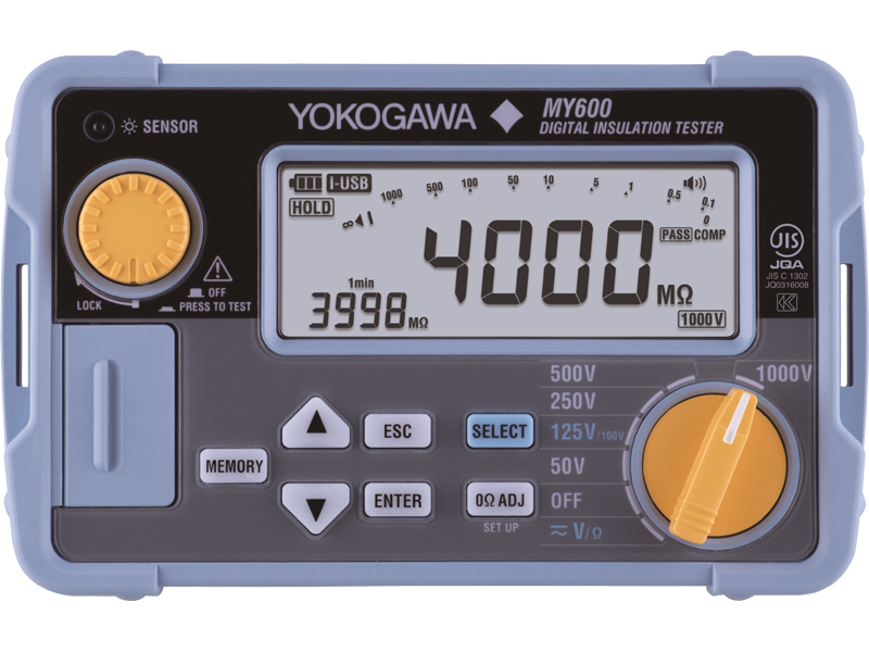 Digital Insulation Tester “Yokogawa” Model MY600
